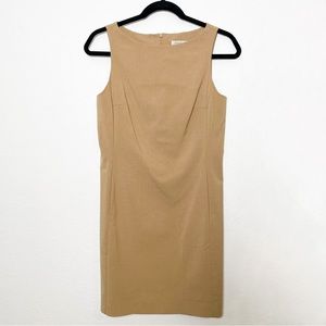 Vintage Barney’s New York Tan Shift Mini Dress